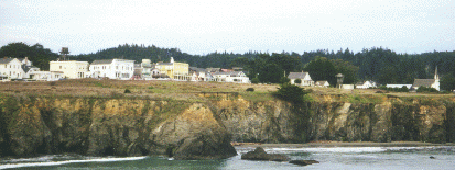 Headlands and Town Picture